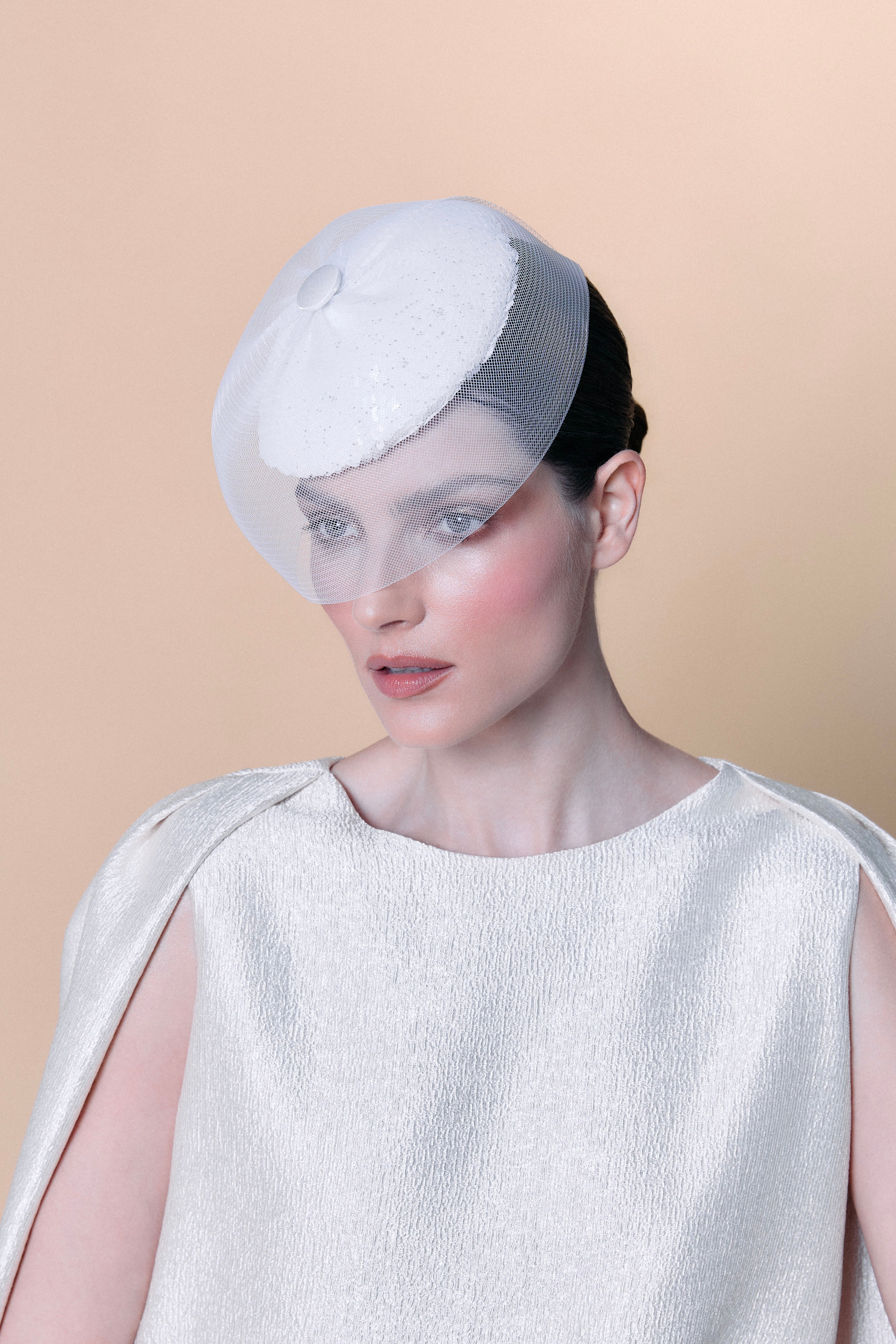 Fascinator Miss Claire - Branco