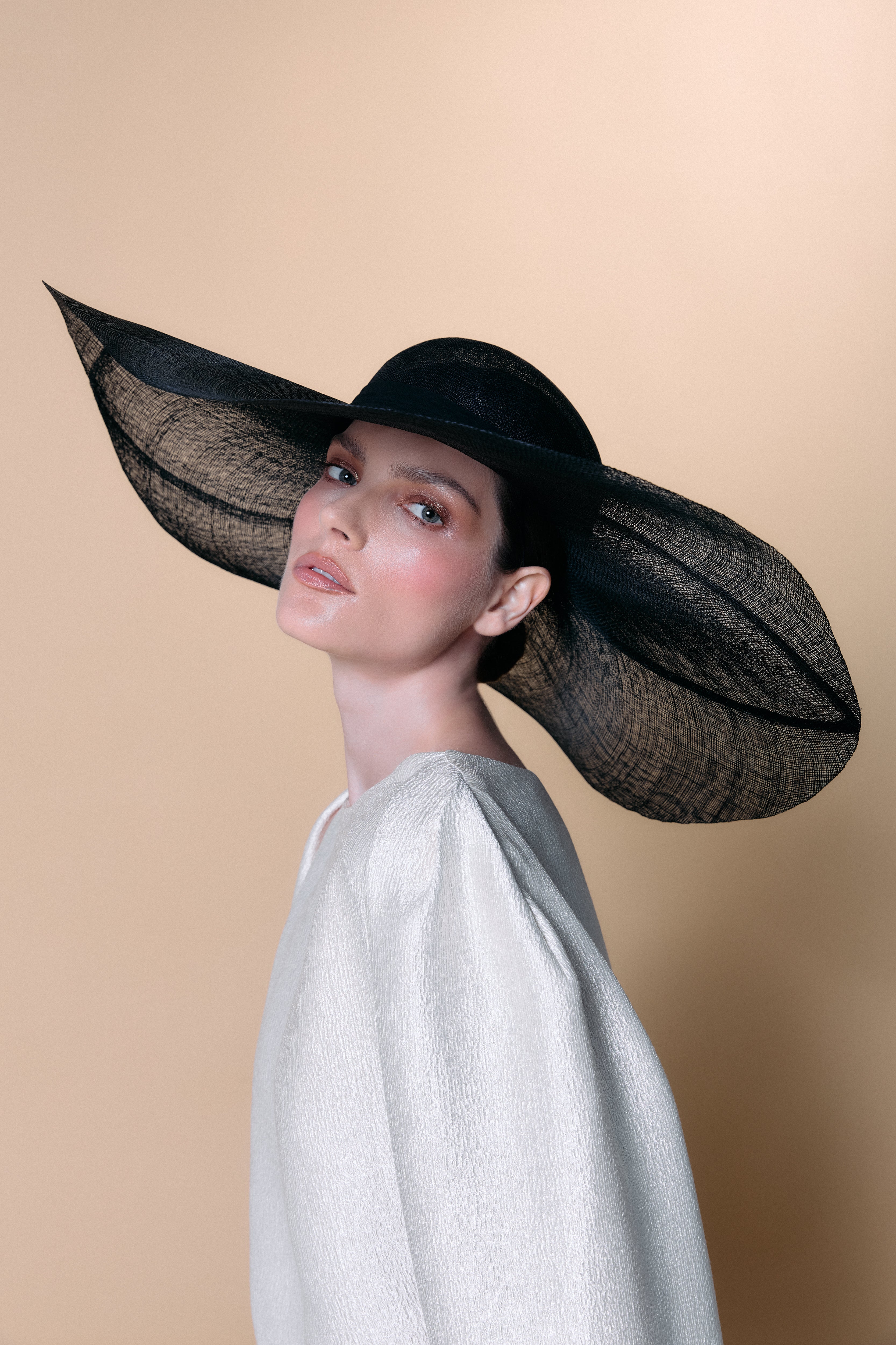 Chapéu Lady Fleur - Preto