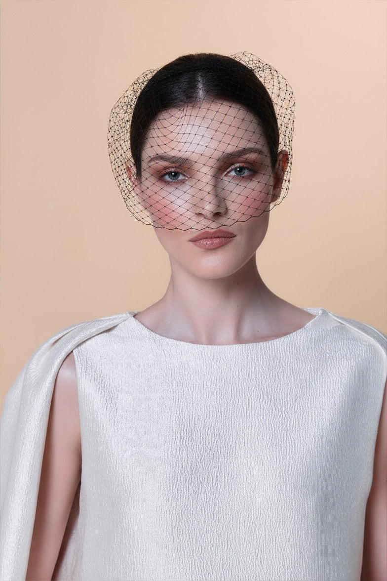 Voilette Alice - Preto