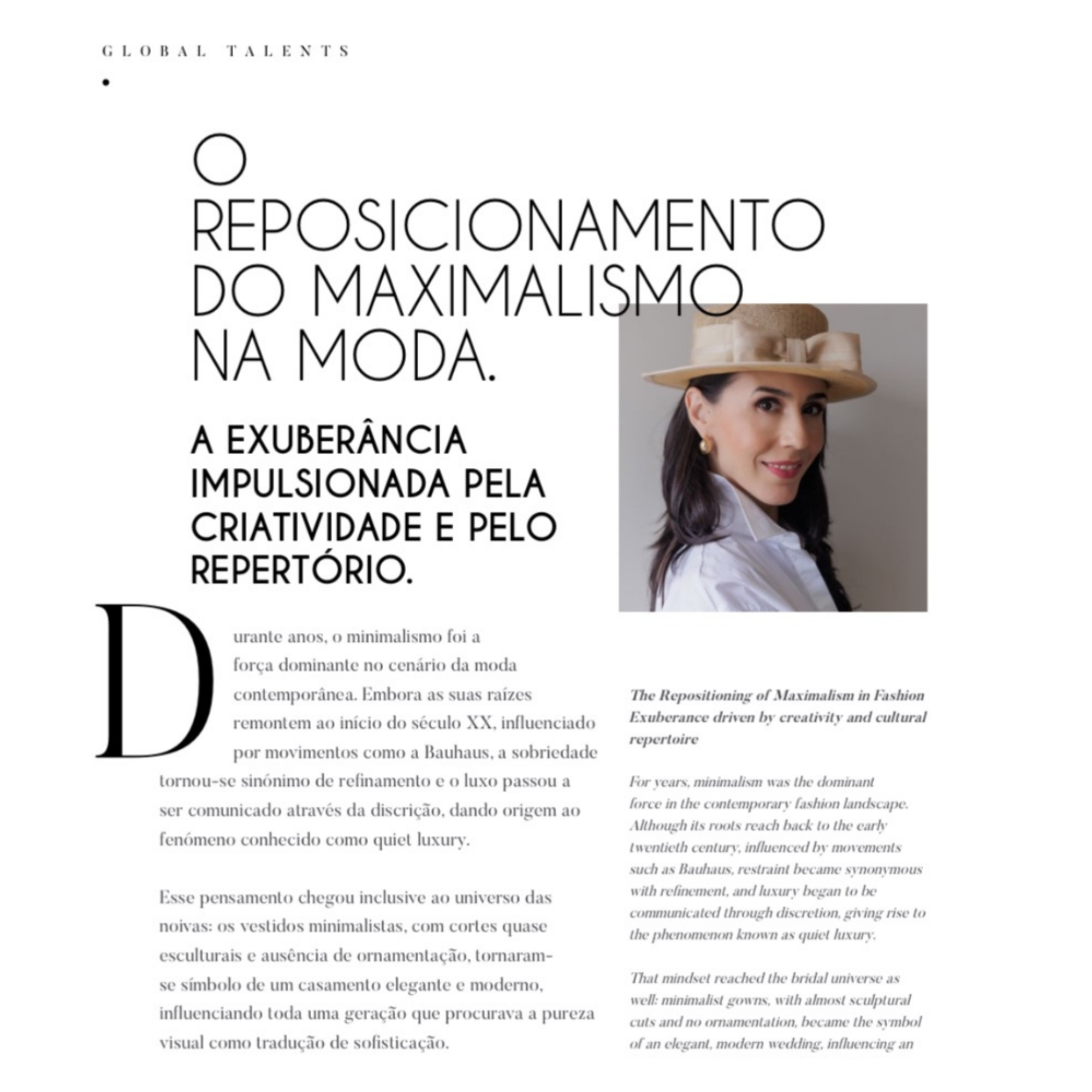 raciella Starling escreve para revista de noiva portuguesa I love Bride