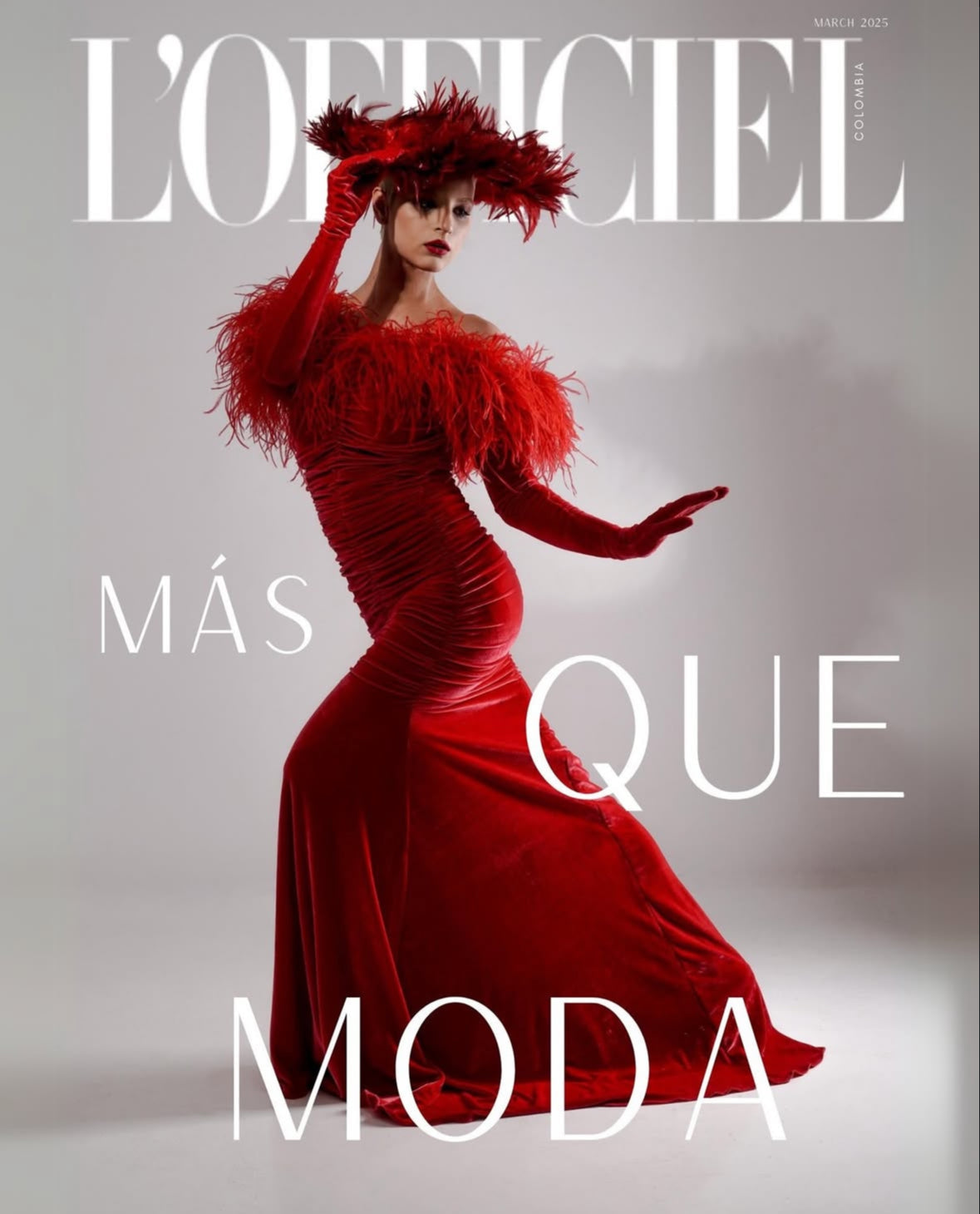 Revista L`Officiel Colômbia - Capa