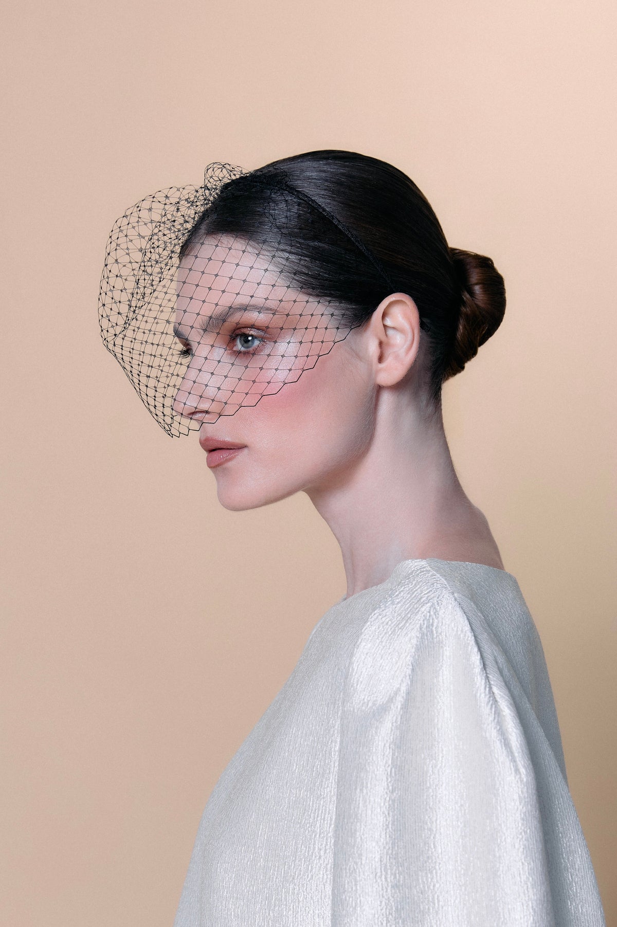 Voilette Alice - Preto