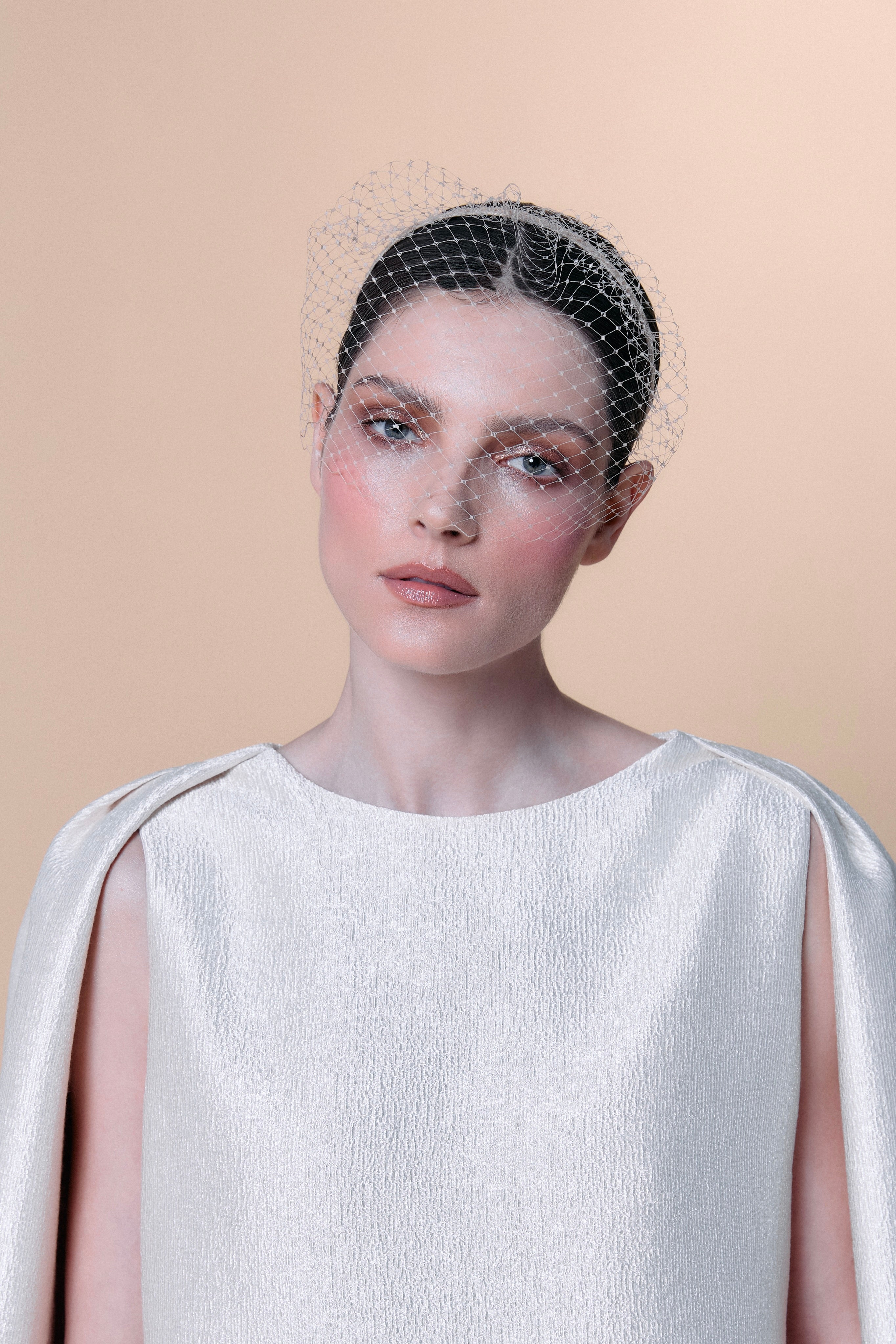 Voilette Alice - Creme