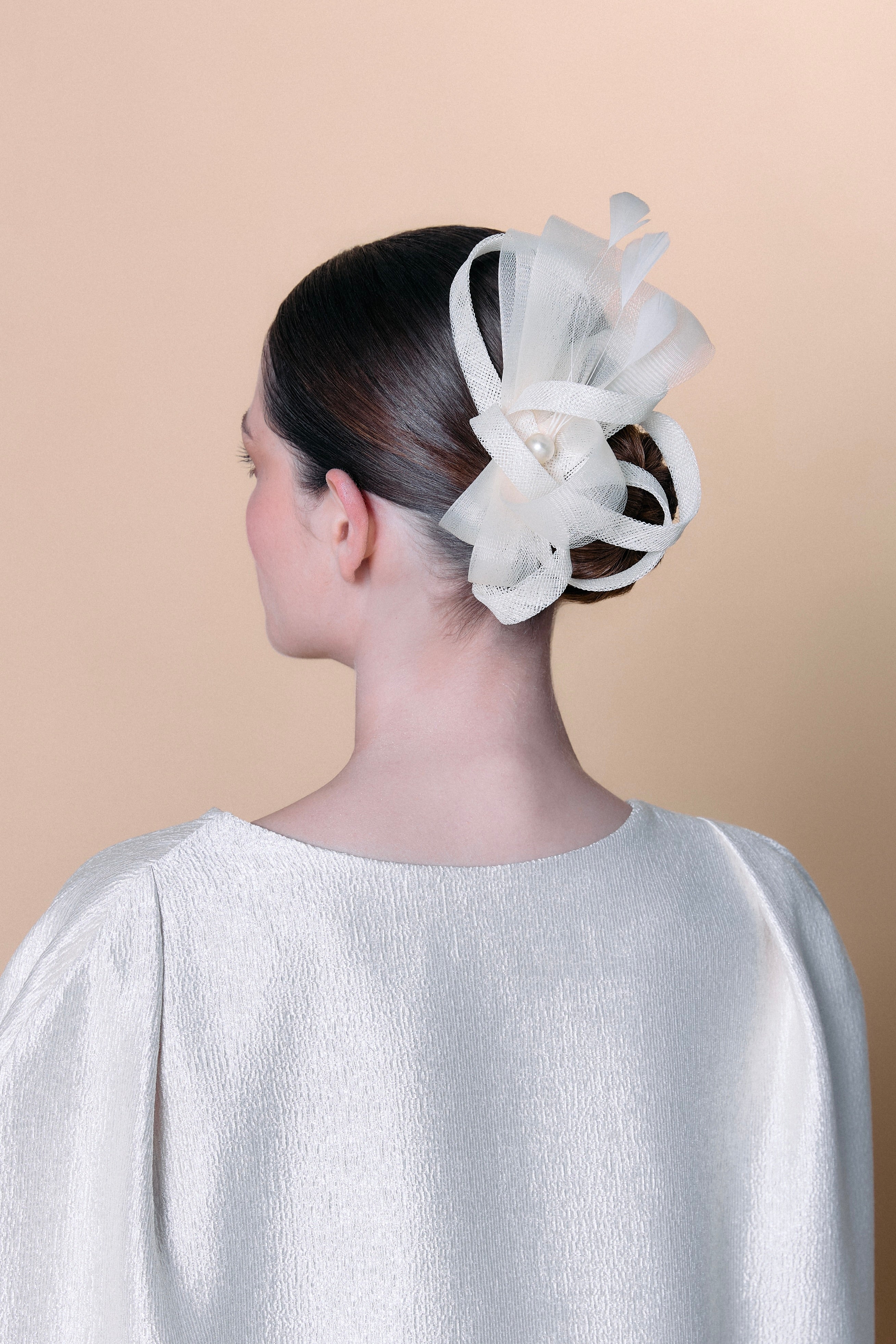 Fascinator Miss Belle - Creme