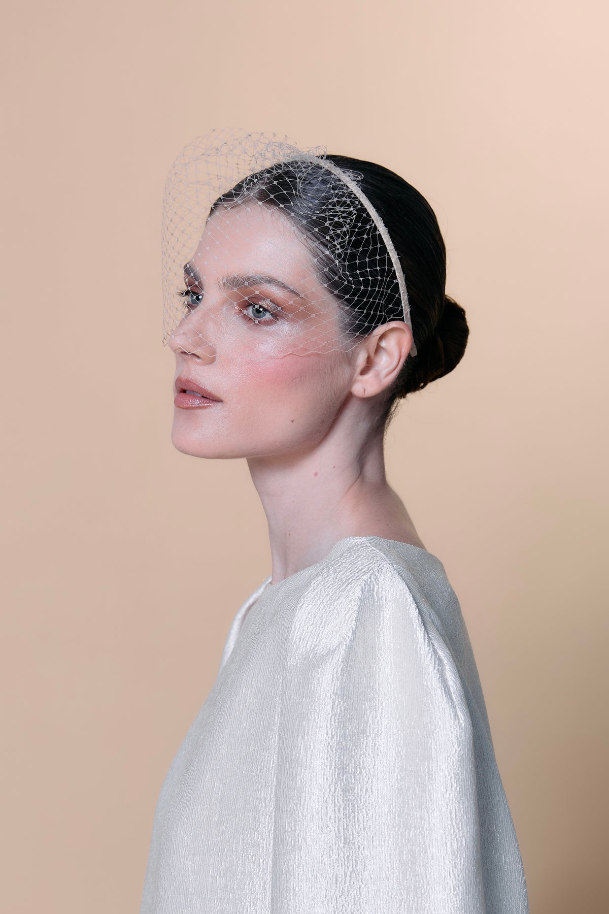 Voilette Alice - Creme