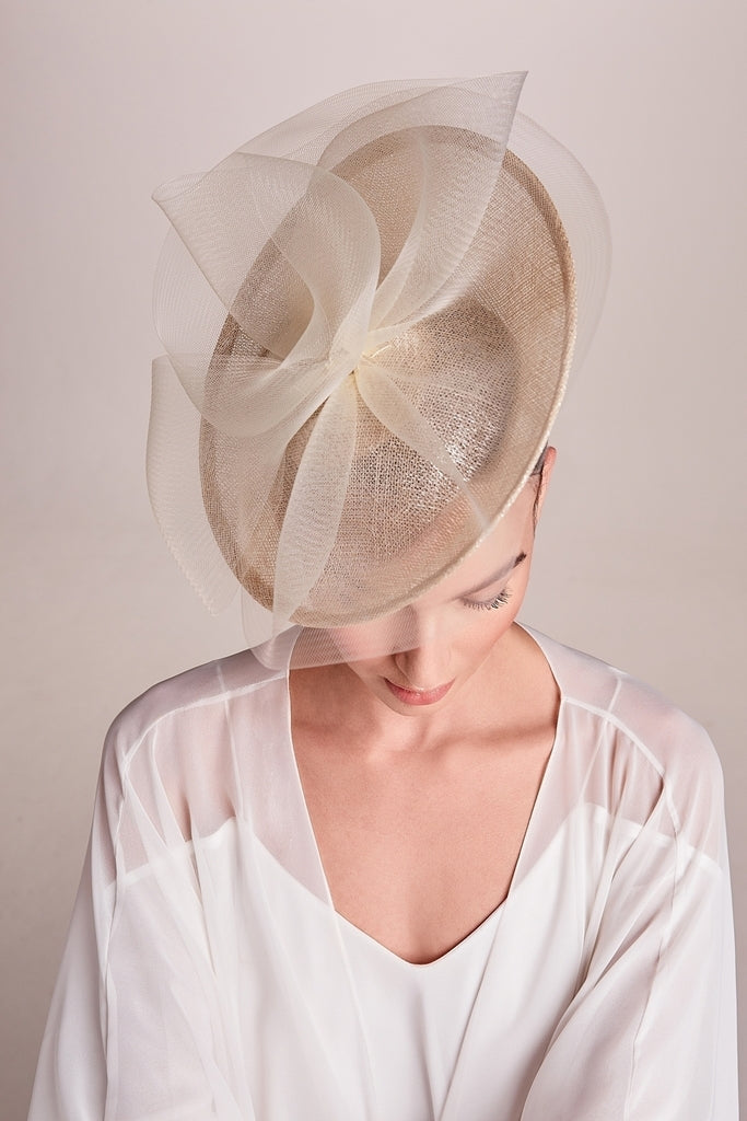Fascinator Miss Denis - Champanhe