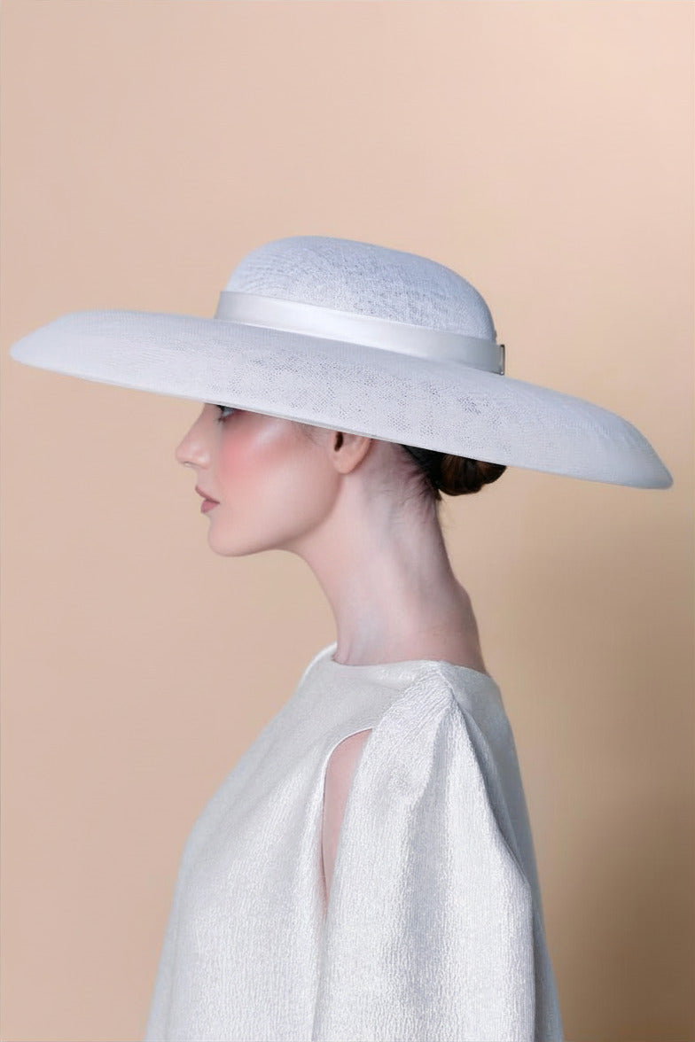 Chapéu Lady Brigitte - Off White