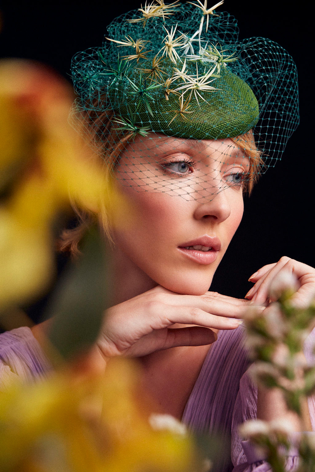 Fascinator Miss Jane - Verde