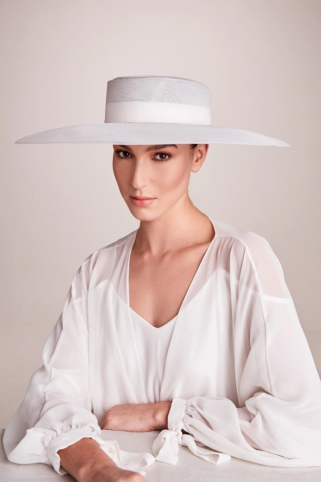 Chapéu Lady Blair - Off White