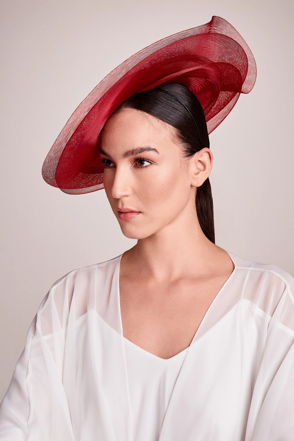 Chapéu Lady Fafa - Bordô
