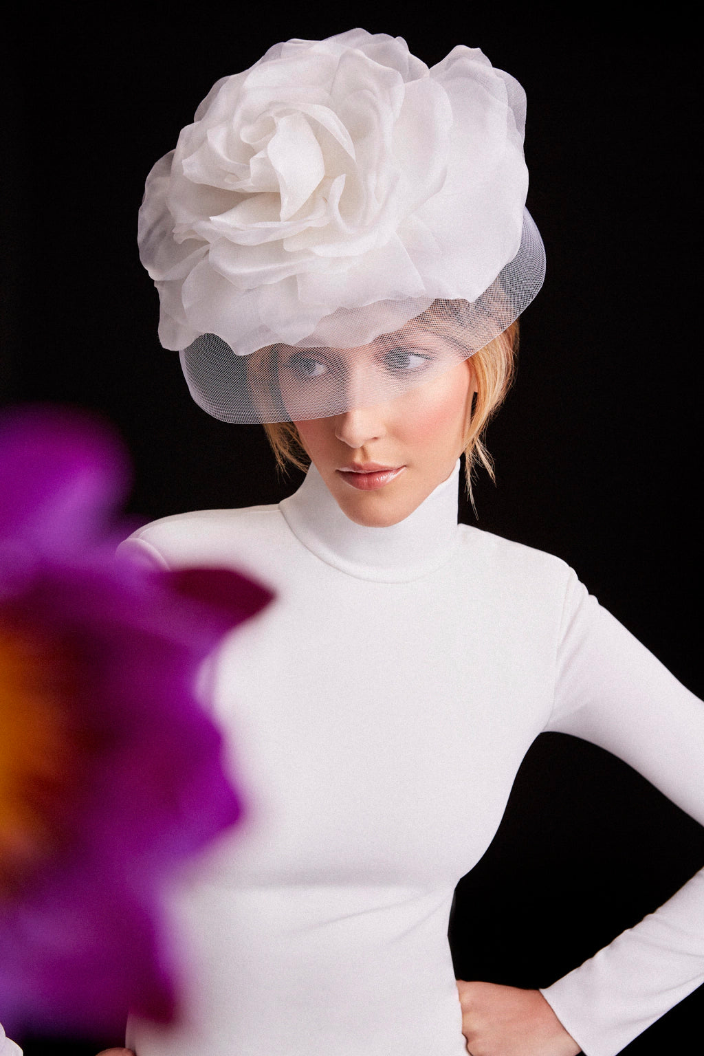 Fascinator Miss Serena - Off White