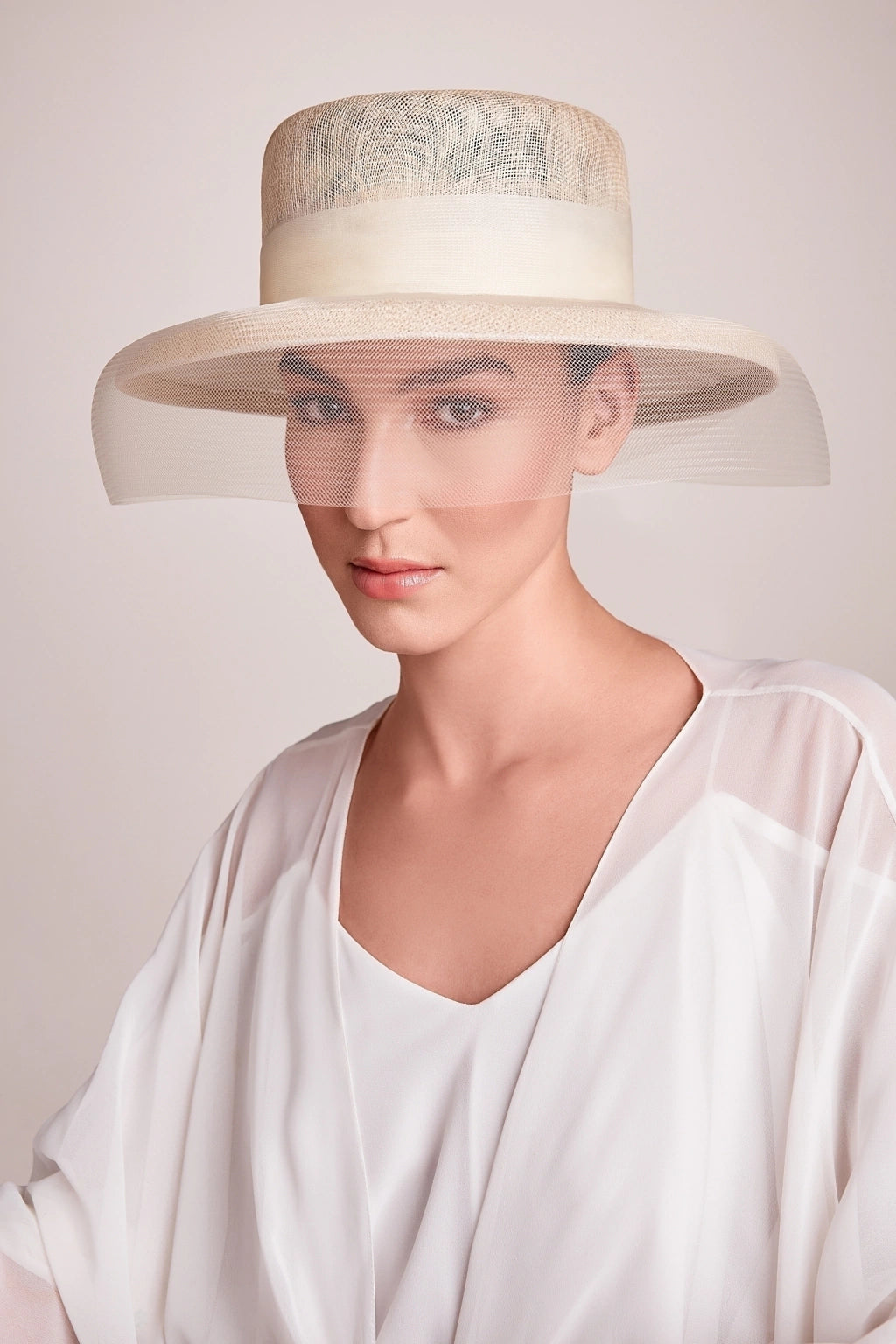 Chapéu Lady Marie - Creme