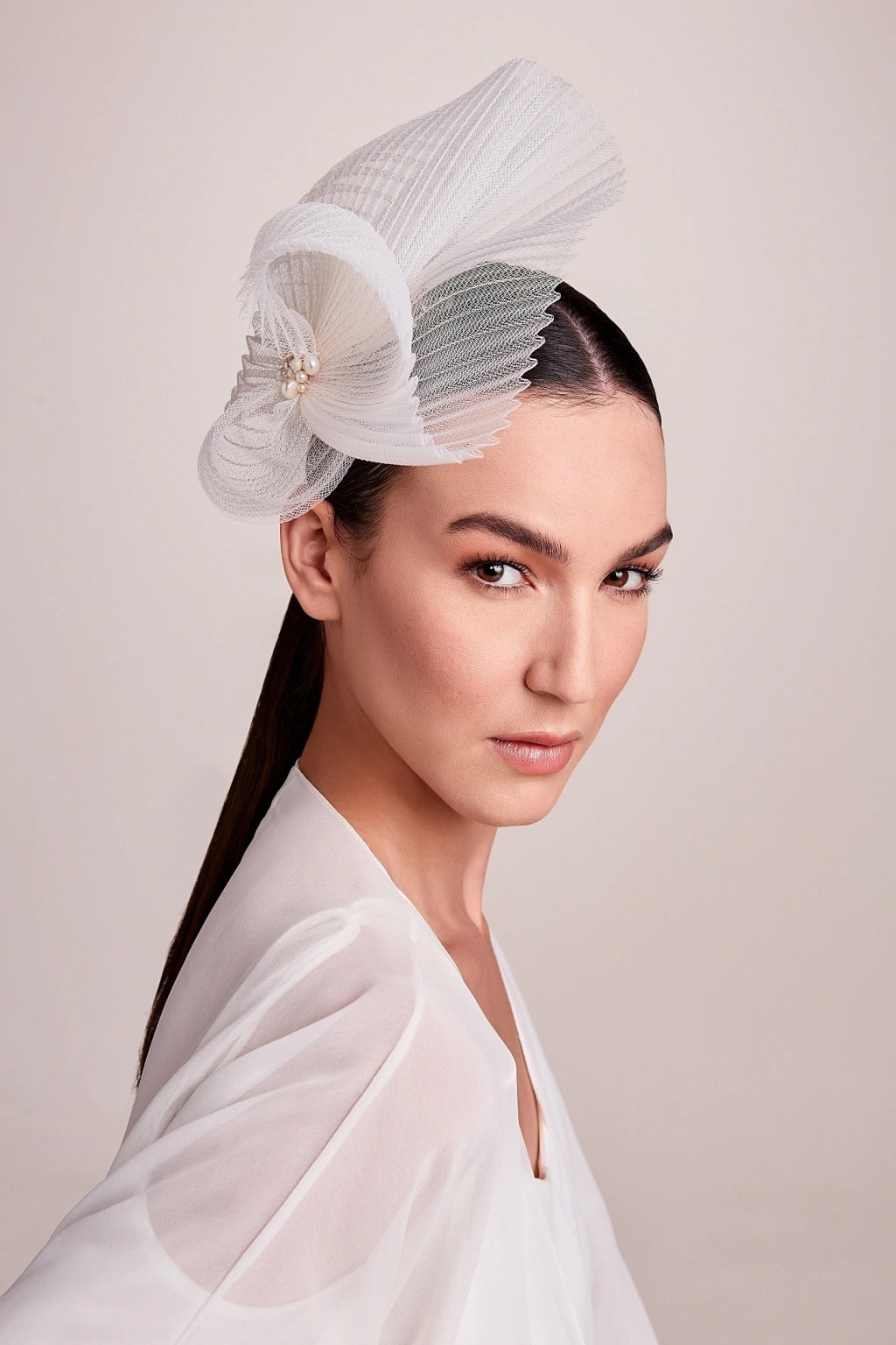 Fascinator Miss Sevi - Off White