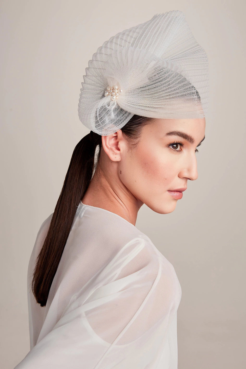 Fascinator Miss Sevi - Off White